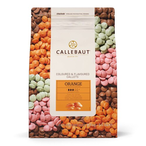 Callebaut Orange Chocolate Drops - 2